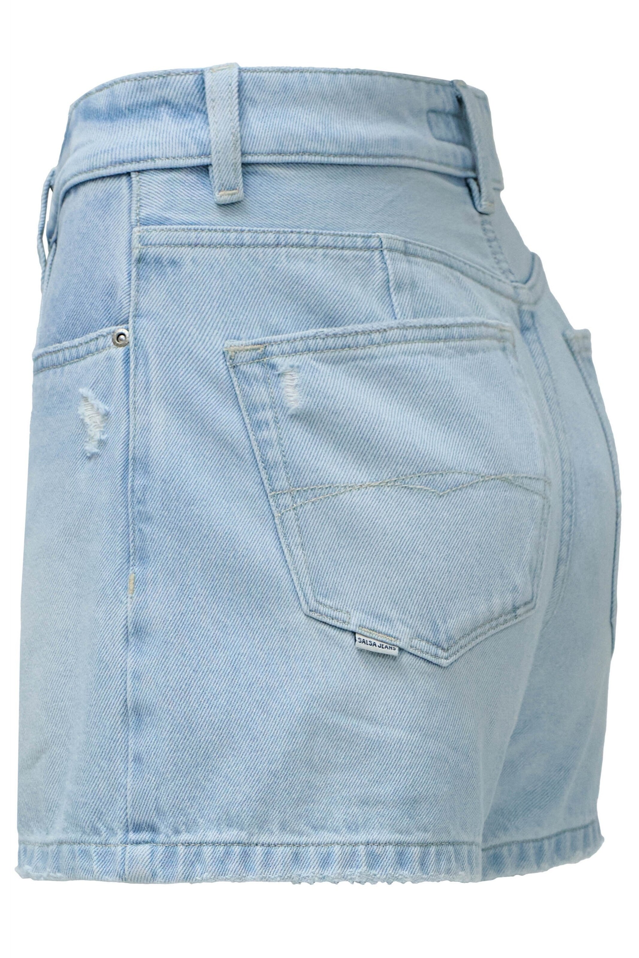 Salsa Jeans Shorts True in Blau