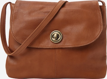 PIECES Crossbody Bag 'TALLY' in Brown: front