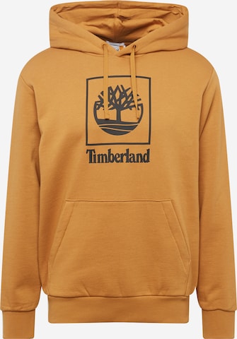 TIMBERLAND Μπλούζα φούτερ σε καφέ: μπροστά