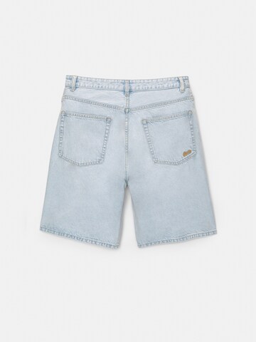 Pull&Bear Baggy Jeans i blå