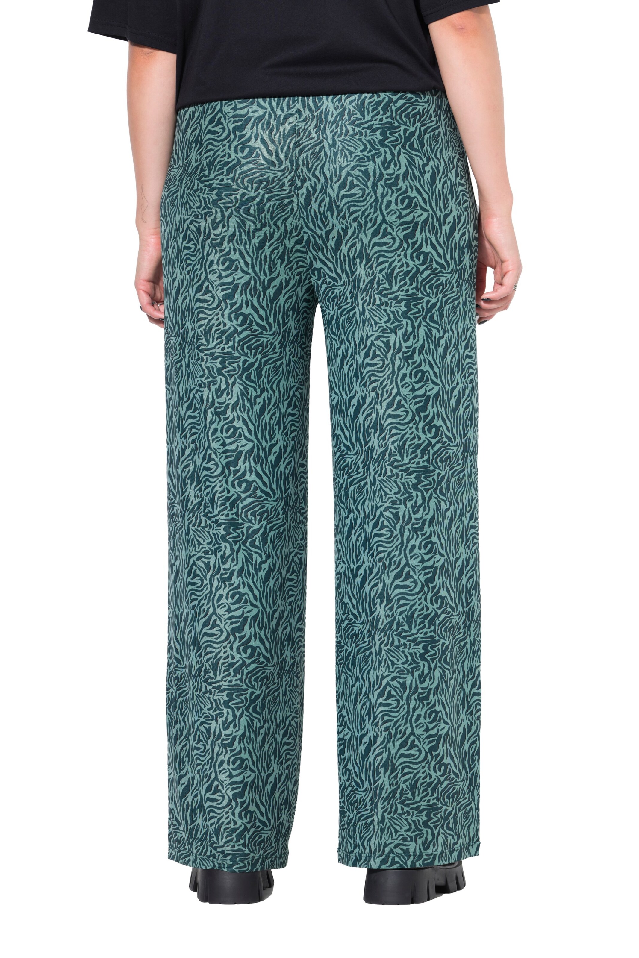 Studio Untold Wide leg Broek in Groen