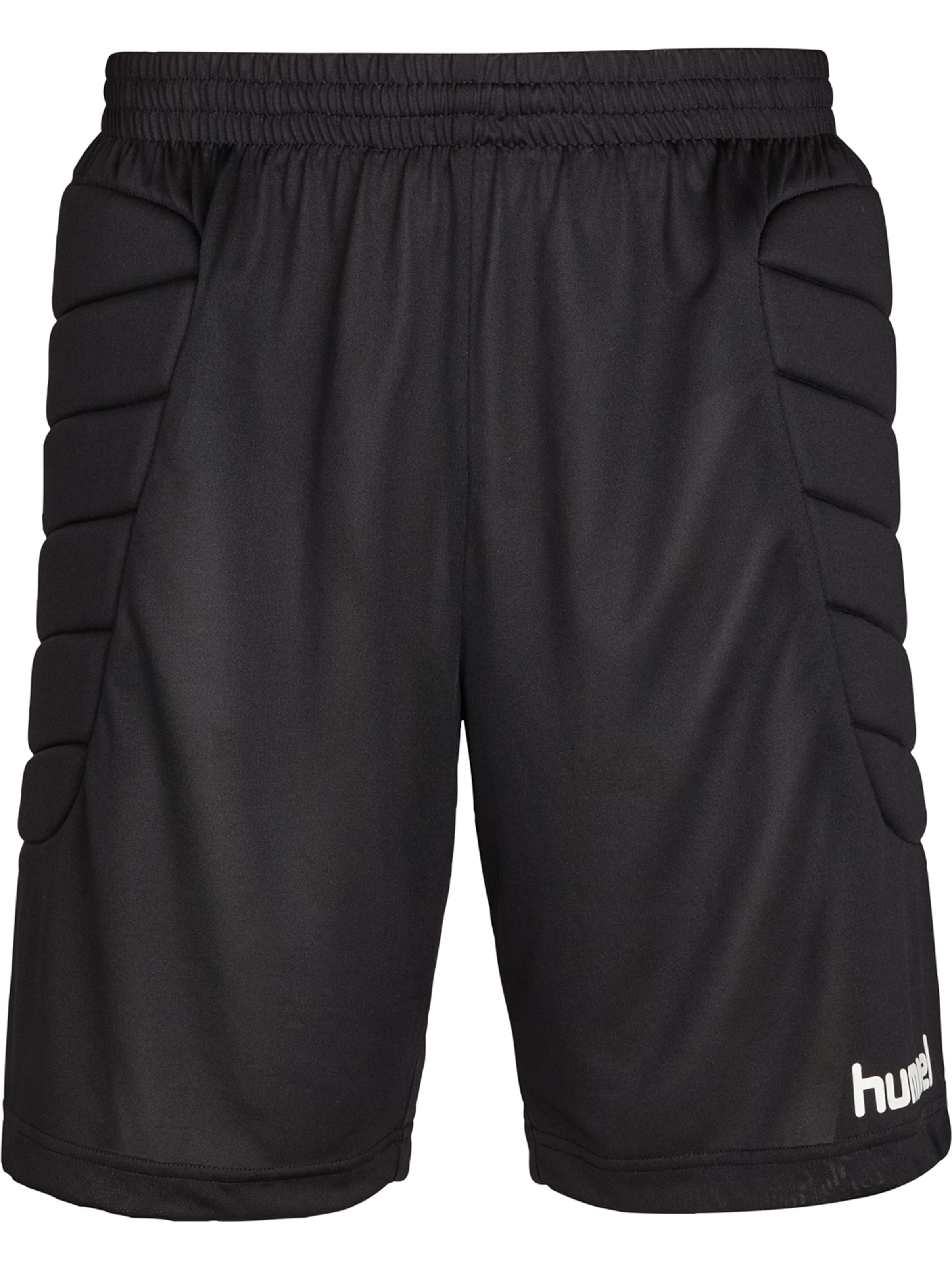 Hummel Regular Sports trousers in Black: front