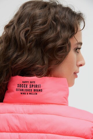 Soccx Vest in Pink