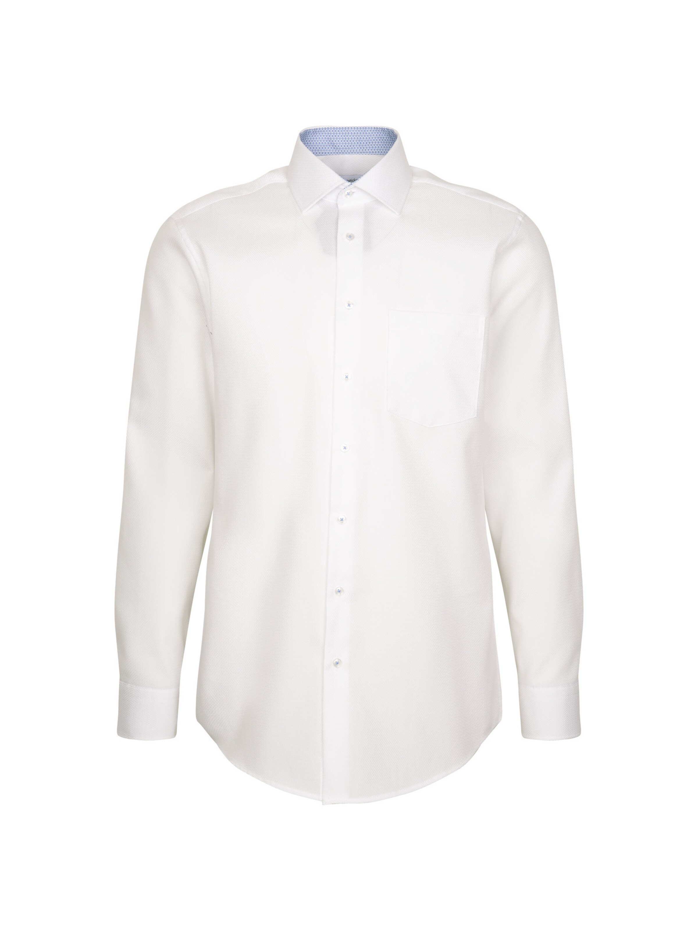 SEIDENSTICKER Regular fit Zakelijk overhemd in Wit: voorkant