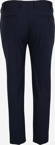 Skinny Pantalon à plis 'Marl' BURTON MENSWEAR LONDON en bleu