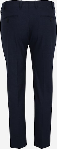 Skinny Pantaloni con piega frontale 'Marl' di BURTON MENSWEAR LONDON in blu