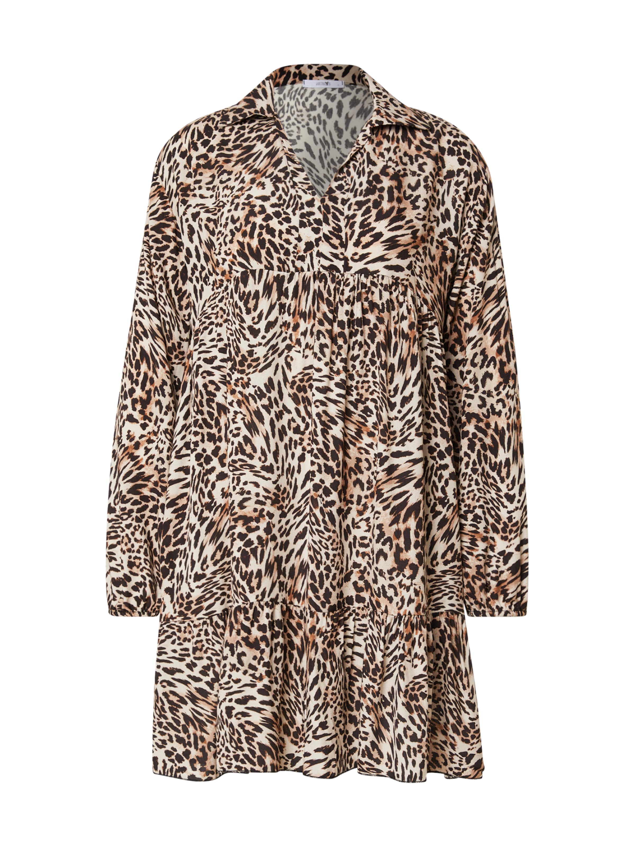 Abito camicia 'Ra44ja' di Hailys in marrone: frontale