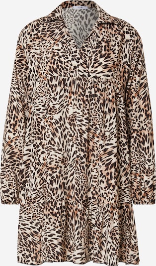 Hailys Kleid 'Ra44ja' in 34 in camel / cappuccino / schwarz, Produktansicht