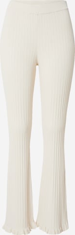 VERO MODA Flared Pants 'JADE' in Beige: front