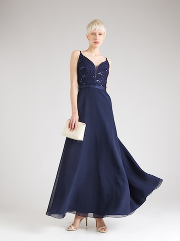 SWING - Vestido de noche en azul