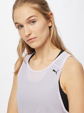 PUMA Sportovní top – fialová