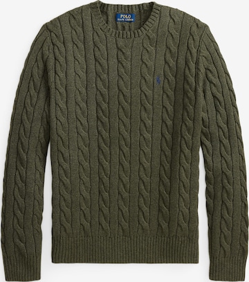 Polo Ralph LaurenRegular Fit Pulover 'DRIVER' - zelena boja: prednji dio