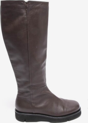 Pomme D'or Dress Boots in 39 in Brown: front
