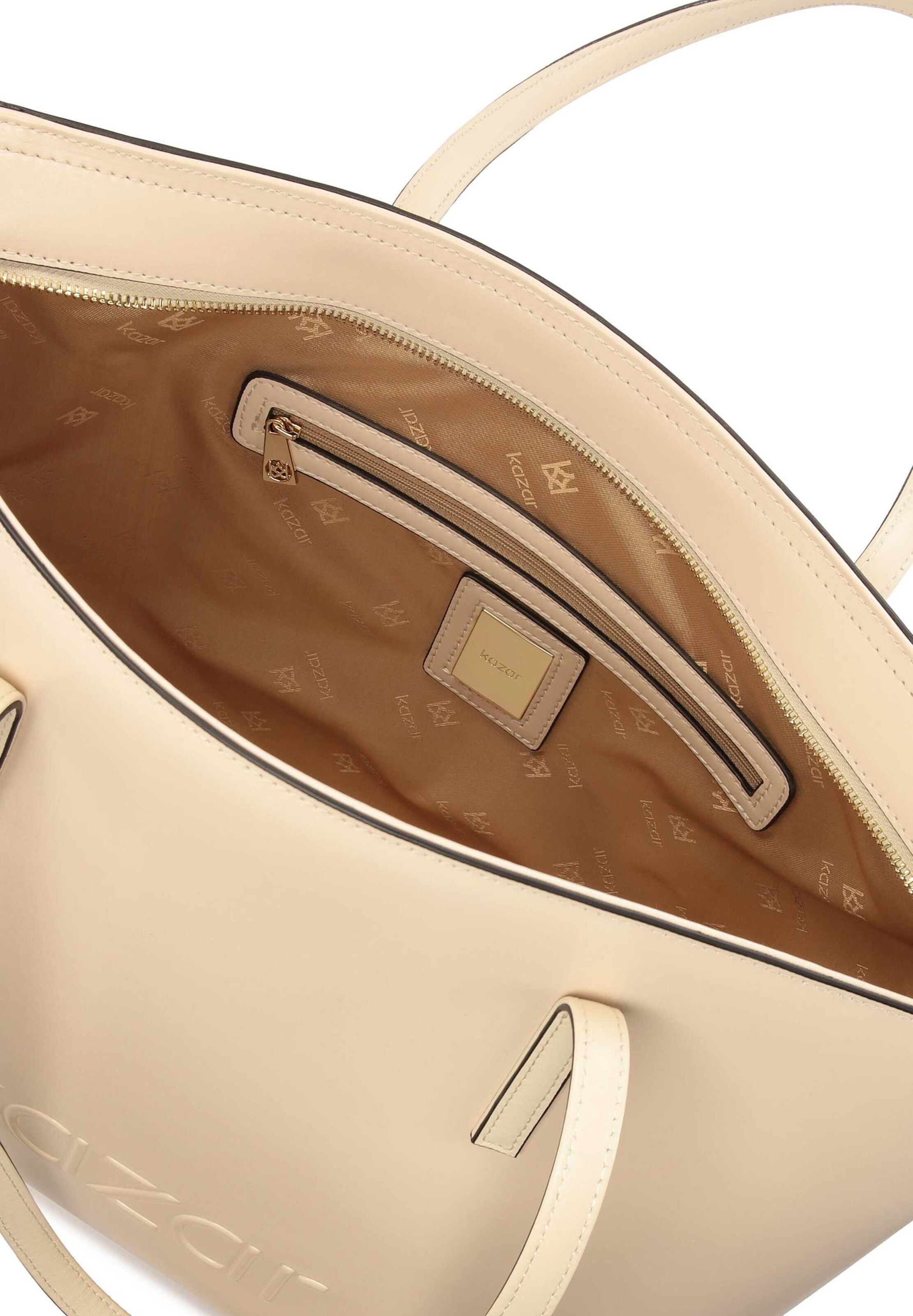 Shopper di Kazar in beige