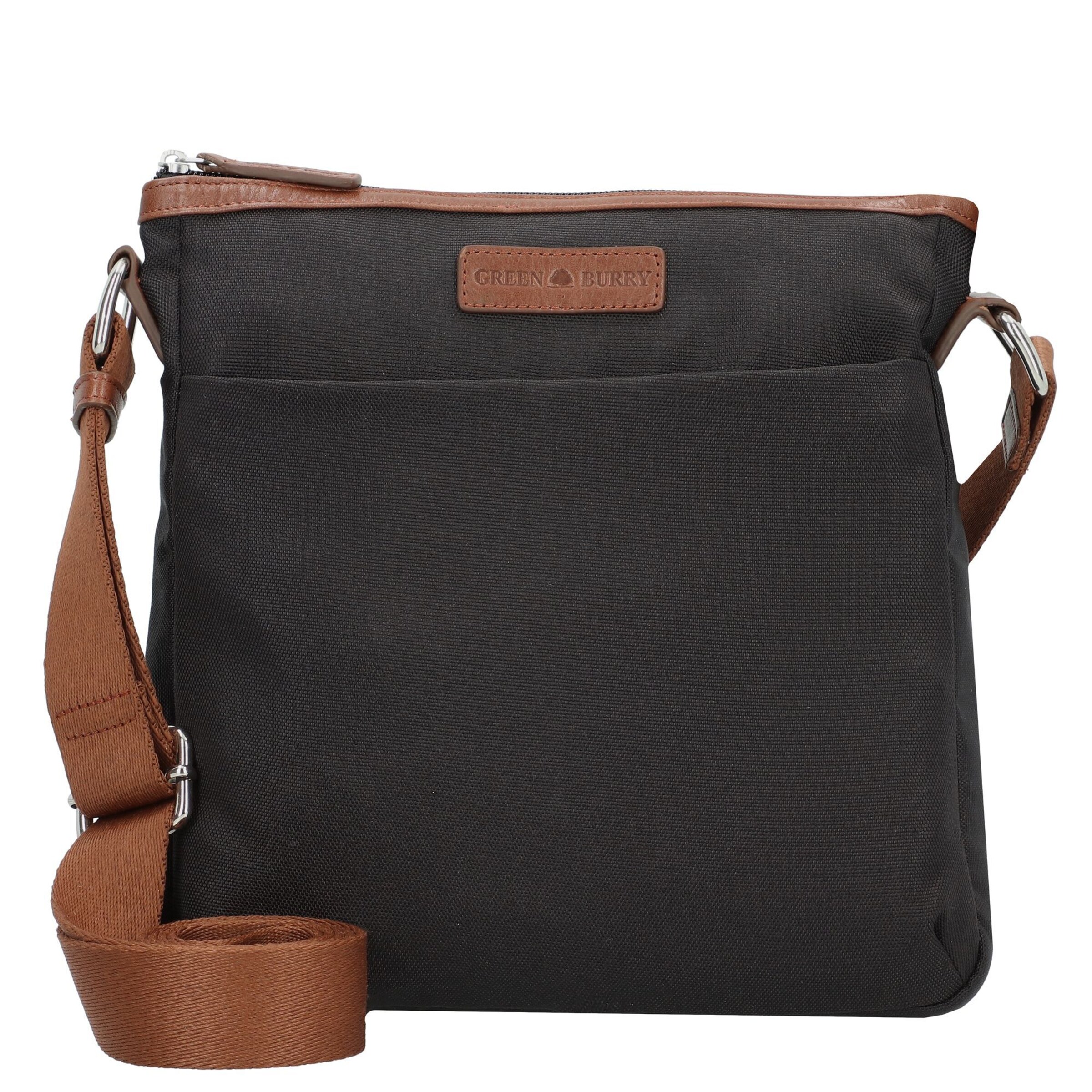 GREENBURRY Crossbody Bag 'Iris ' in Black: front