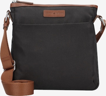 GREENBURRY Schoudertas 'Iris ' in Zwart: voorkant