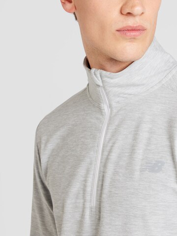 new balance - Camiseta funcional 'Space Dye' en gris