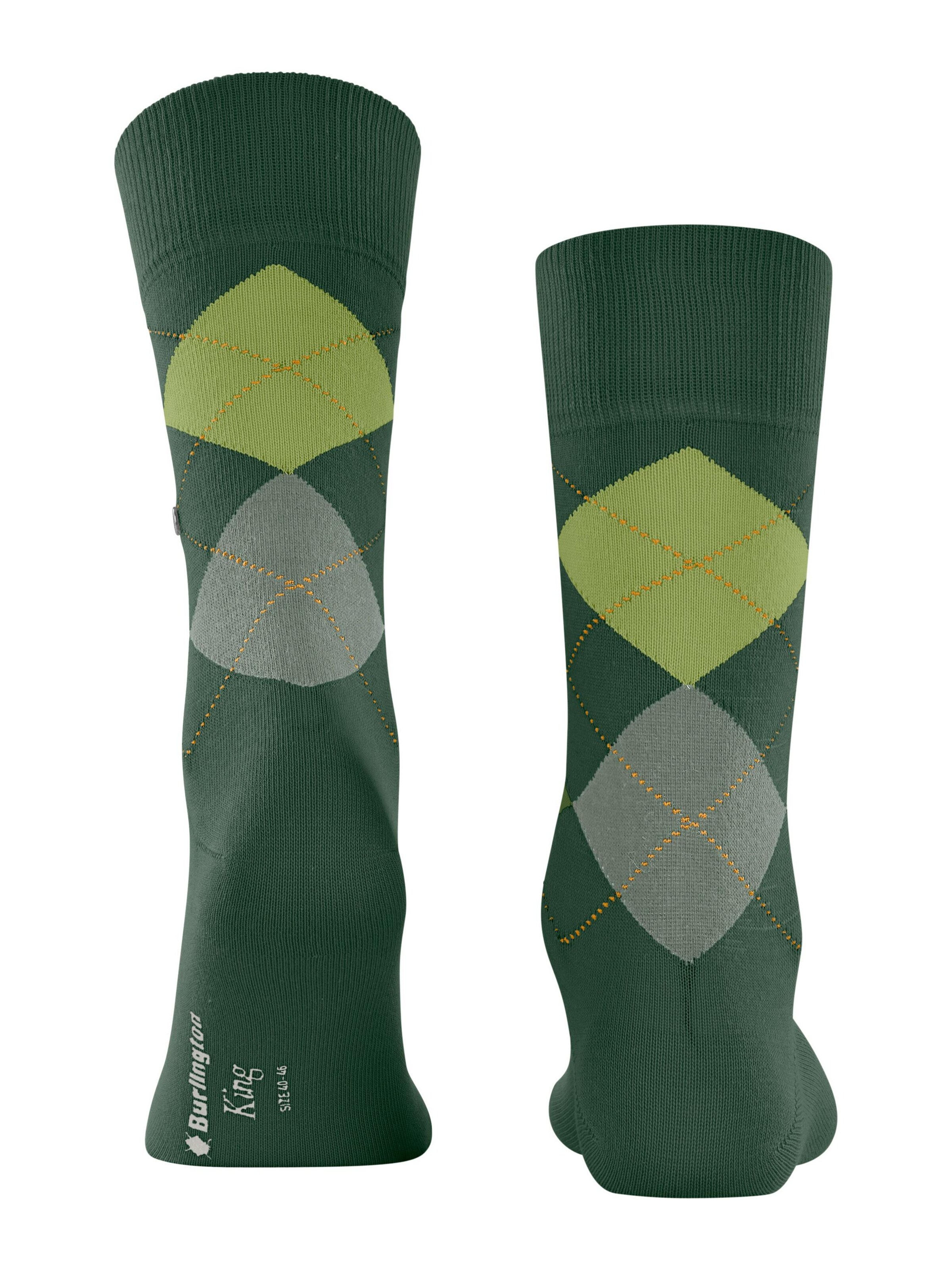 BURLINGTON Socks 'King' in Green
