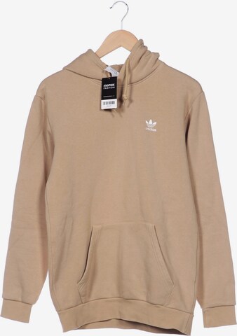 ADIDAS ORIGINALS Sweatshirt & Zip-Up Hoodie in S in Beige: front