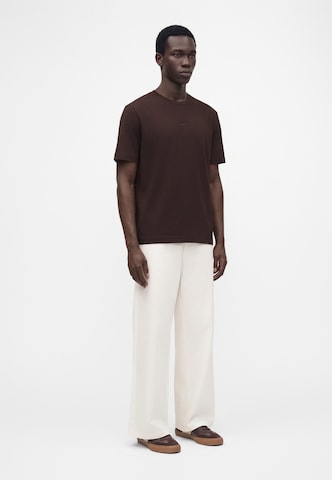 BOSS - Camisa 'TChup' em castanho