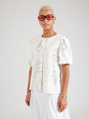 VERO MODA - Blusa 'VMJAMIE ELSE' em branco: frente