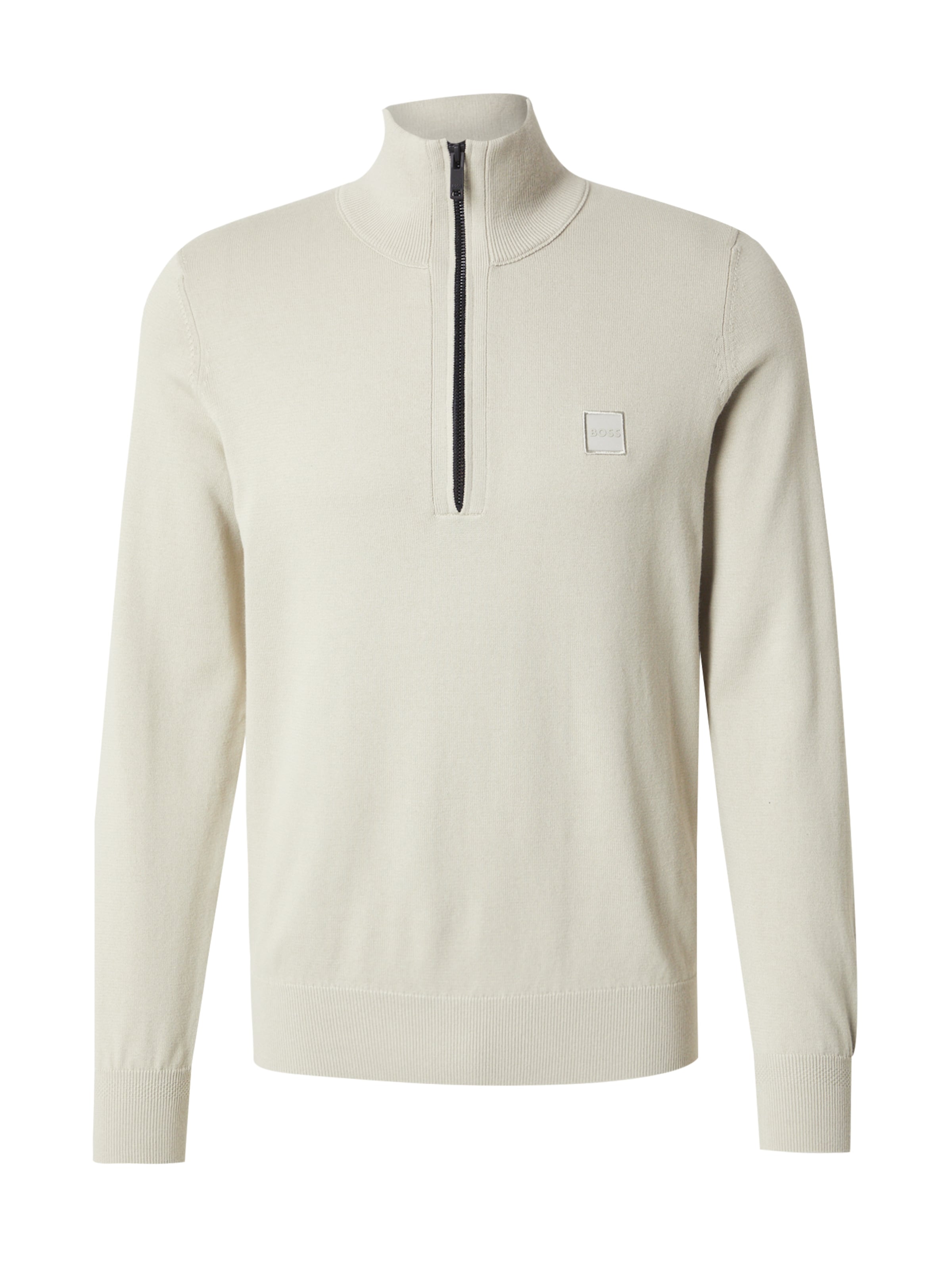 smėlio BOSS Megztinis 'Kanobix_S': priekis