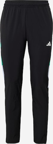 ADIDAS PERFORMANCE - Slimfit Pantalón deportivo en negro: frente