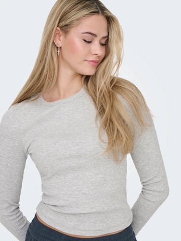 ONLY Shirt 'ONLVAL' in Grey