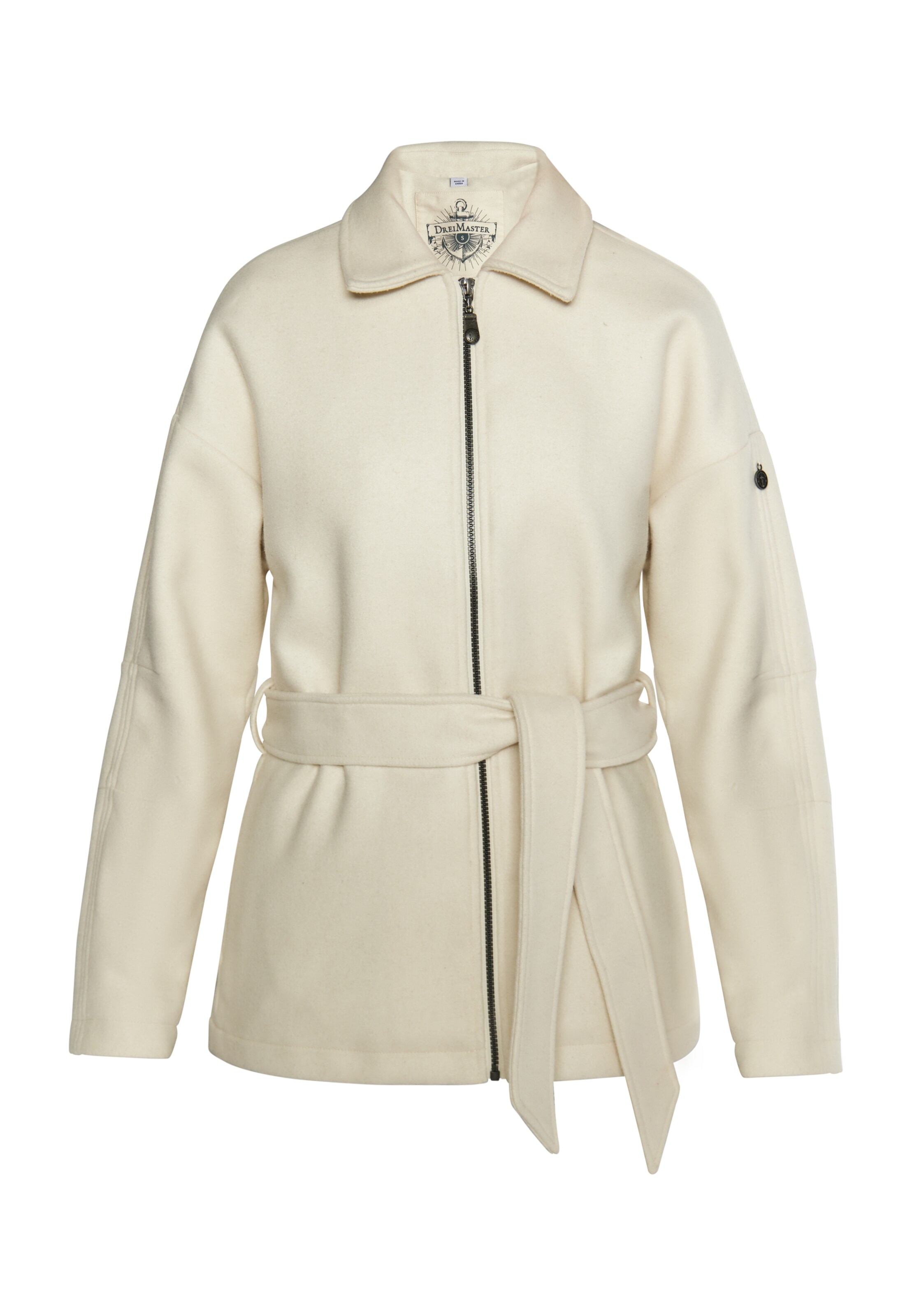 Geacă de primăvară-toamnă de la DreiMaster Vintage pe bej: față