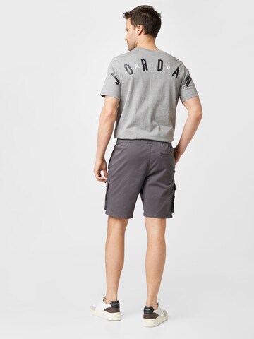 Regular Pantalon cargo HOLLISTER en gris