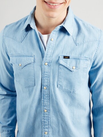 Regular fit Camicia 'REGULAR WESTERN SHIRT' di Lee in blu