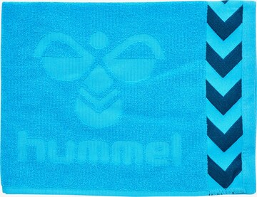 Hummel Handdoek in Blauw: voorkant