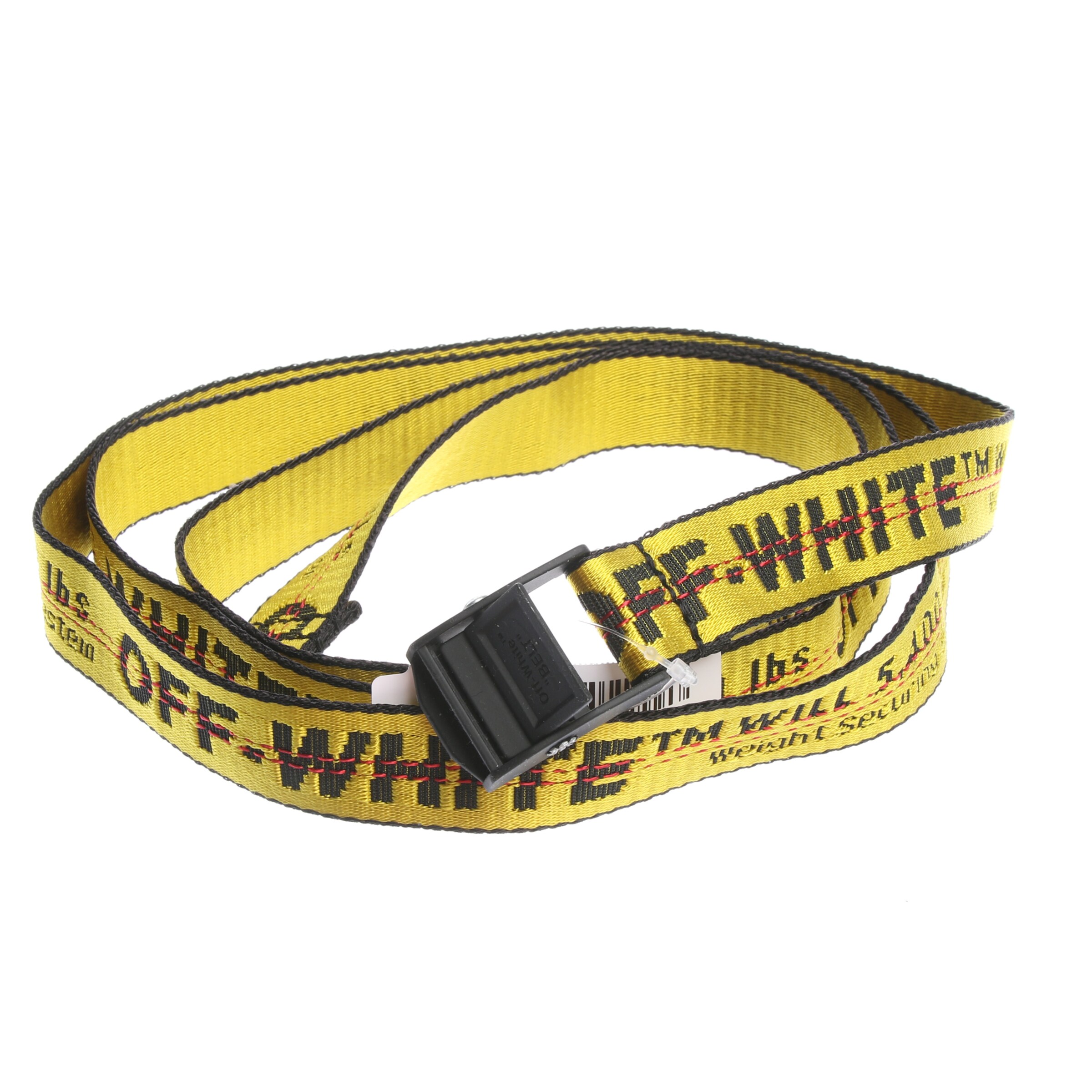 Off-White Gürtel XS-XL in Gelb: Vorderseite