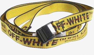 Off-White Gürtel XS-XL in Gelb: Vorderseite