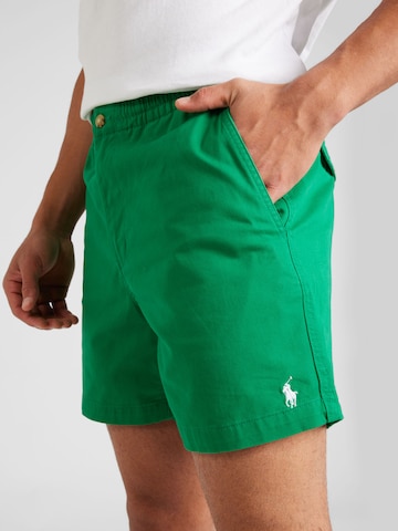 Polo Ralph Lauren Regular Housut 'PREPSTERS' värissä vihreä