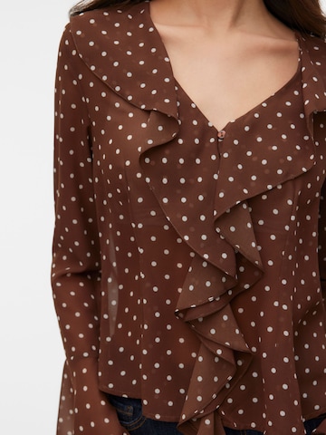 VERO MODA - Blusa 'VMWillow' en marrón