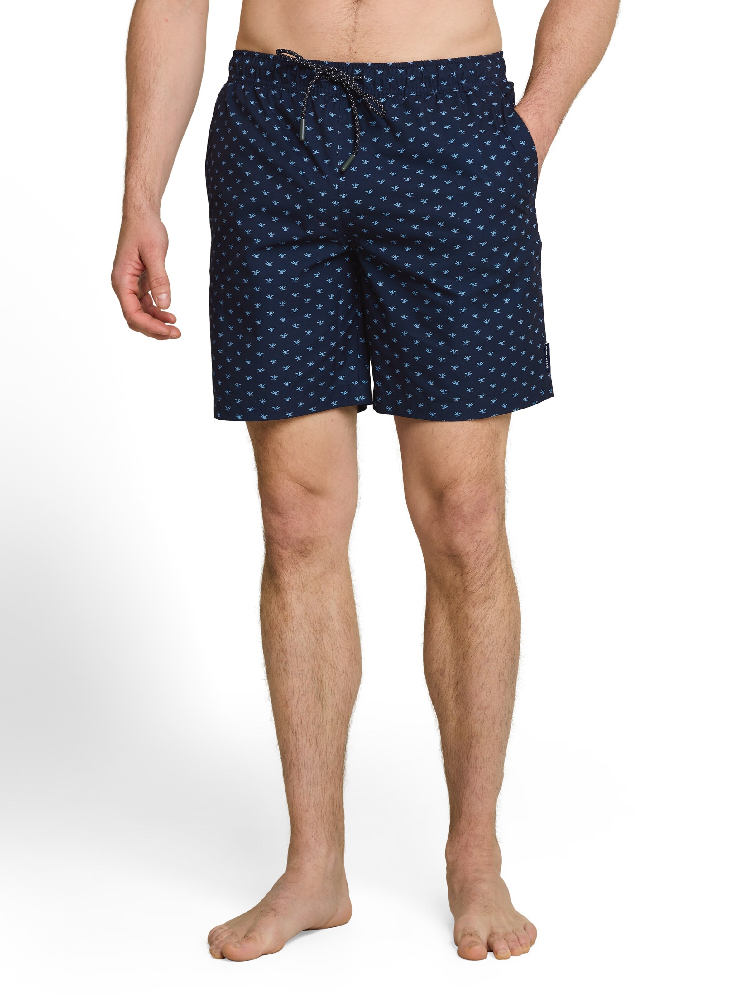 TOM TAILOR Badeshorts in Blau