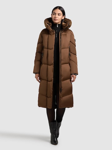 khujo Wintermantel 'Manelia2' in Braun