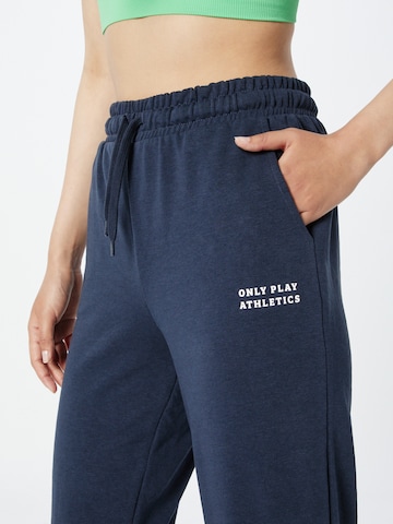 ONLY PLAY Tapered Workout Pants 'MAE' in Blue