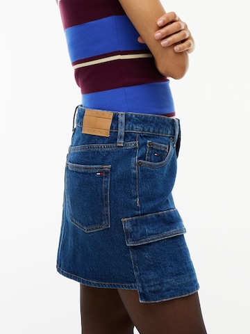 Tommy Jeans Sukně – modrá