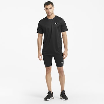 PUMA Slimfit Sportovní kalhoty – černá