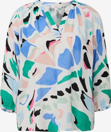 s.Oliver Blouse in Gemengde kleuren: voorkant