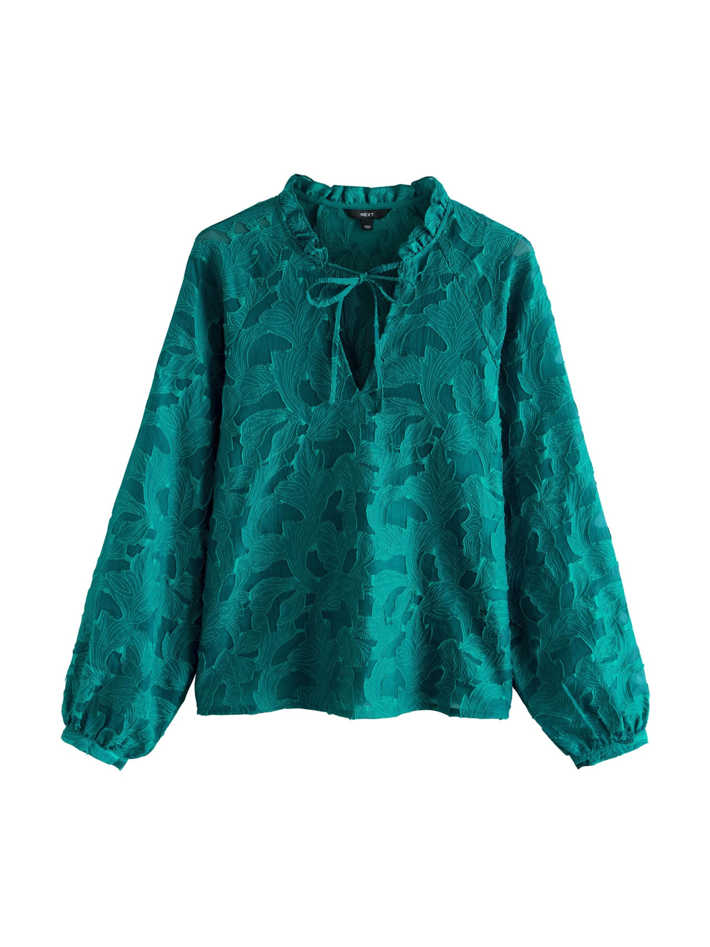 Next Блуза в синьо: отпред