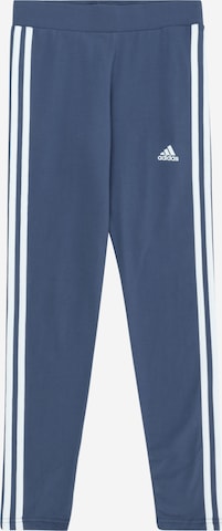 ADIDAS SPORTSWEAR Regular Workout Pants in Blue: front