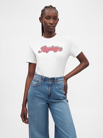 Abercrombie & Fitch Wide leg Jeans in Blauw
