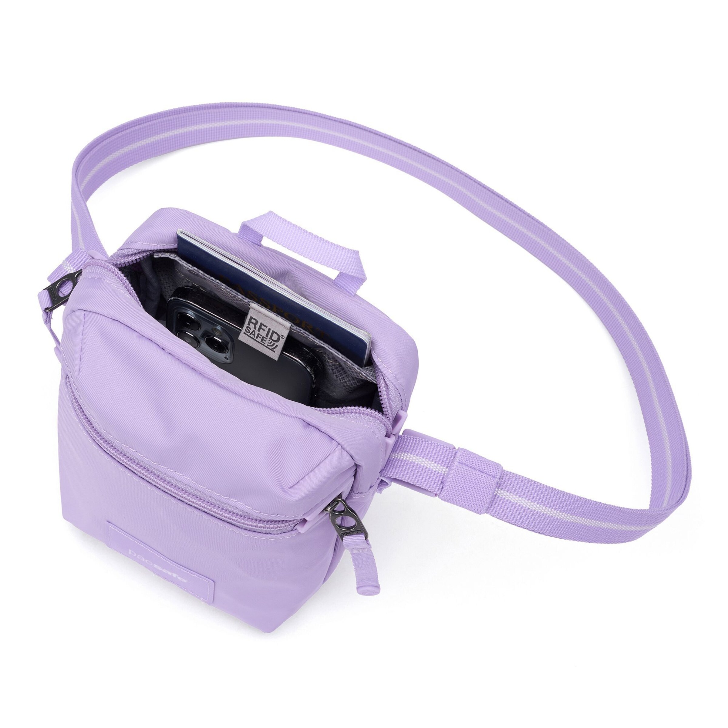 Pacsafe Crossbody Bag in Purple