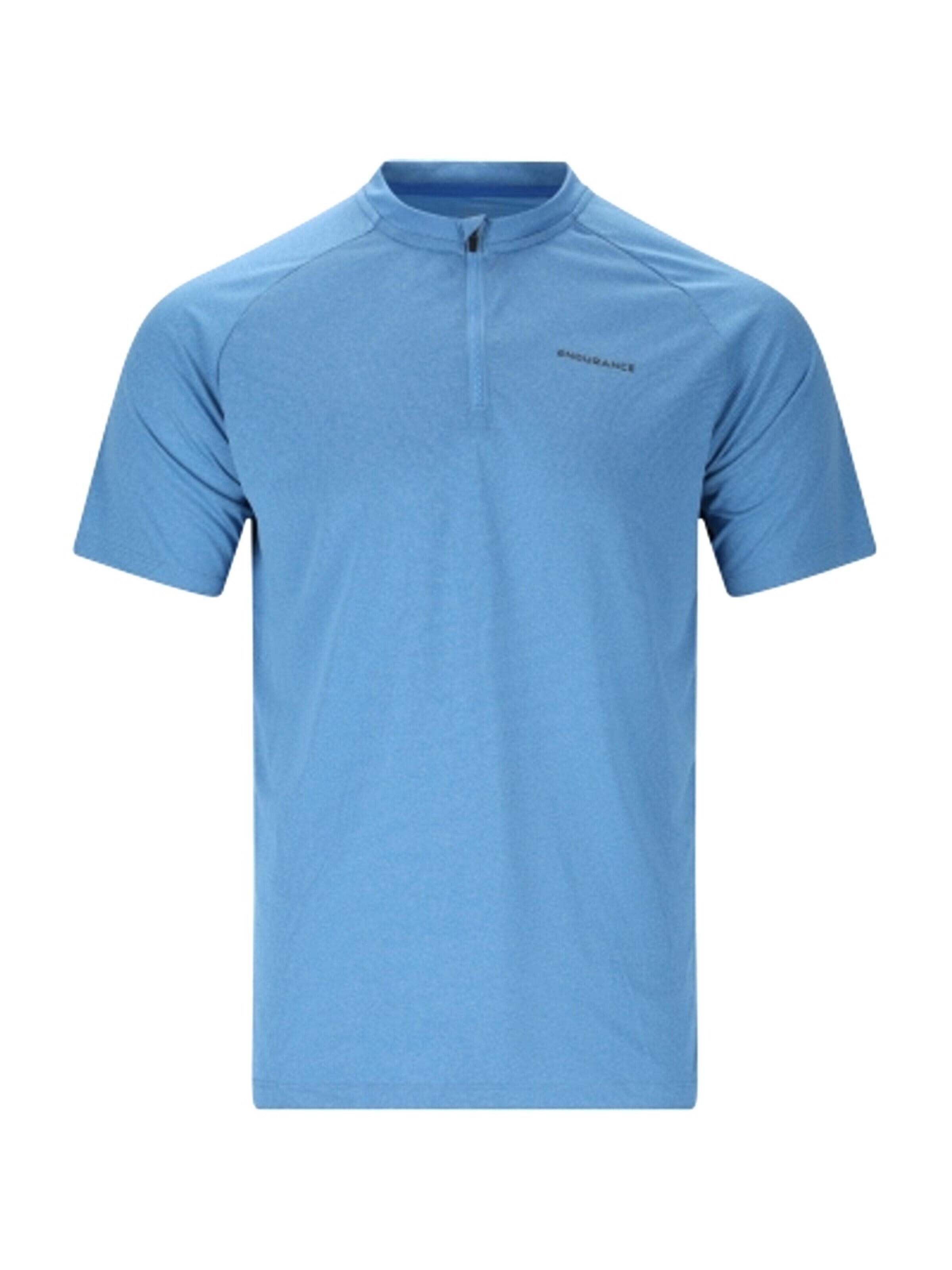 T-Shirt fonctionnel 'Crow M Melange Cycling/MTB SS Shirt' ENDURANCE en bleu : devant