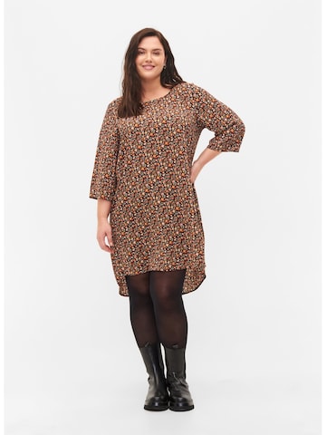 Zizzi Dress 'CAANNI' in Brown