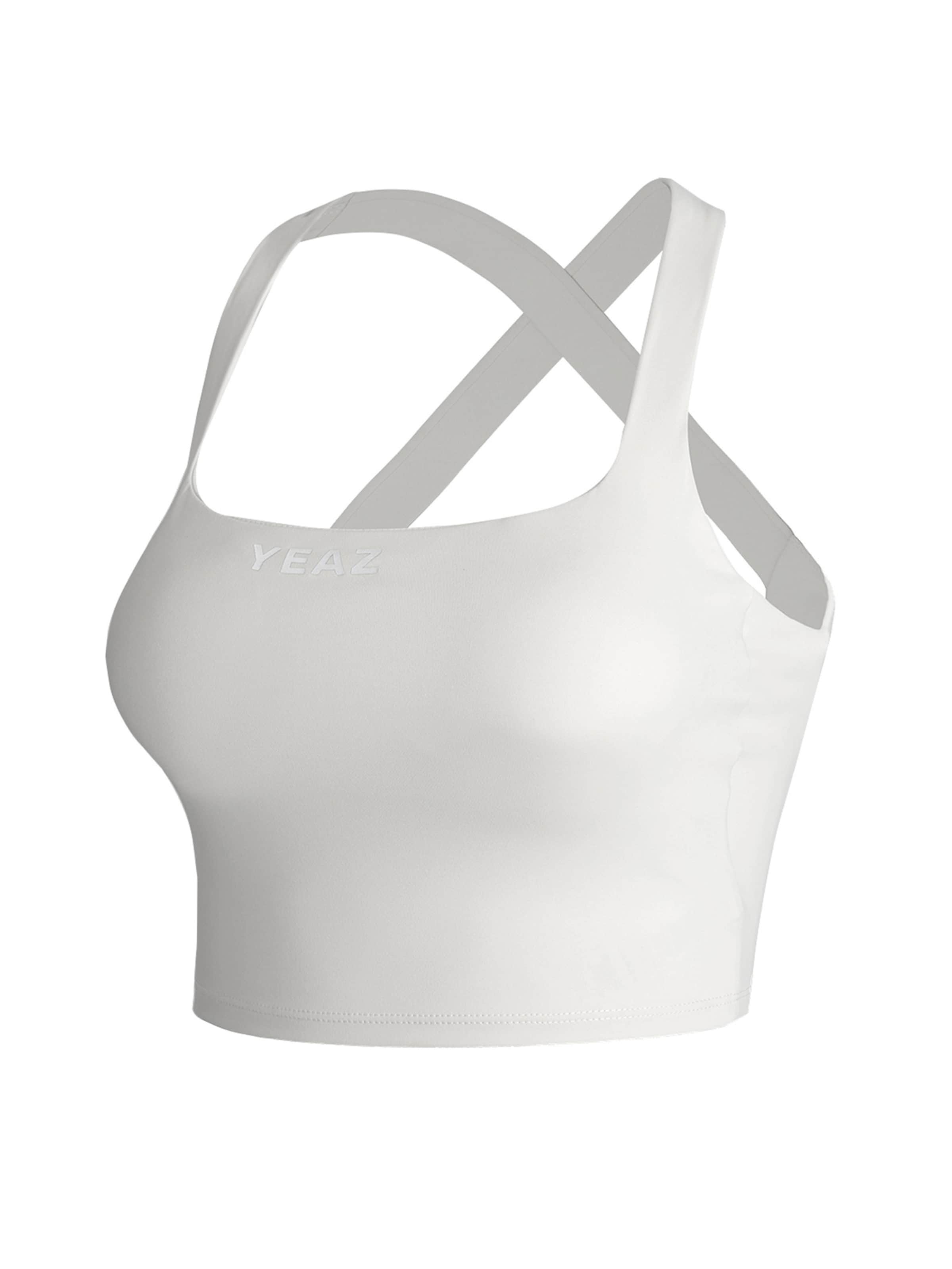 Haut de sport 'Show' YEAZ en blanc : devant