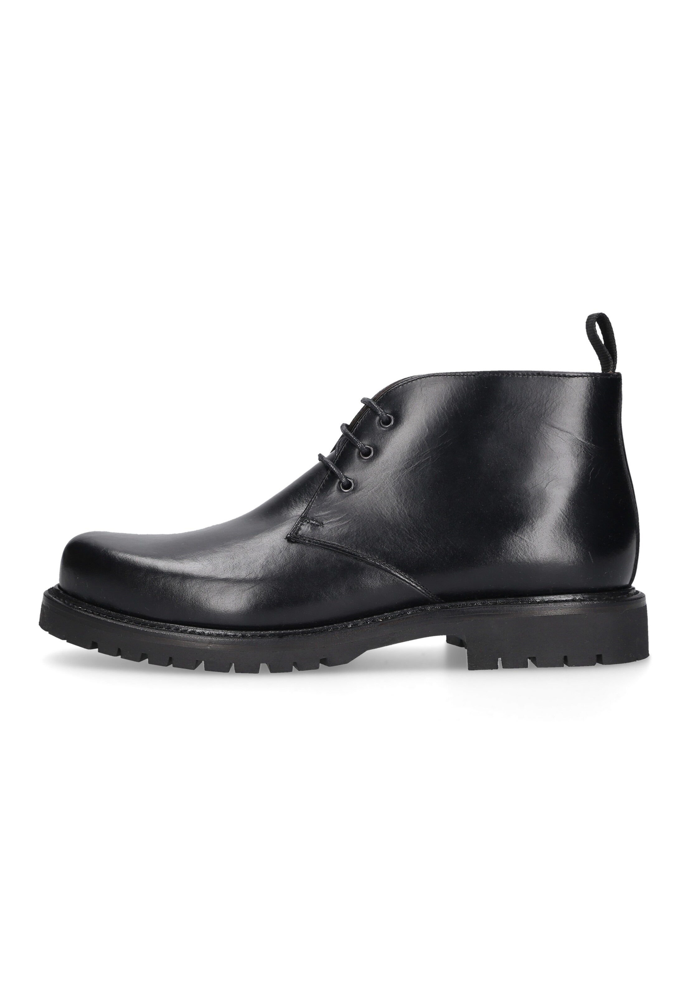 Henry Stevens Lace-up boots ' Harry GB ' in Black: front